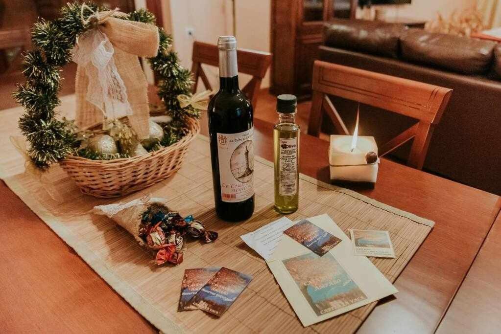 Casa Rural Con Jacuzzi, Sauna, Barbacoa Y Barra Cabeza la Vaca Eksteriør bilde